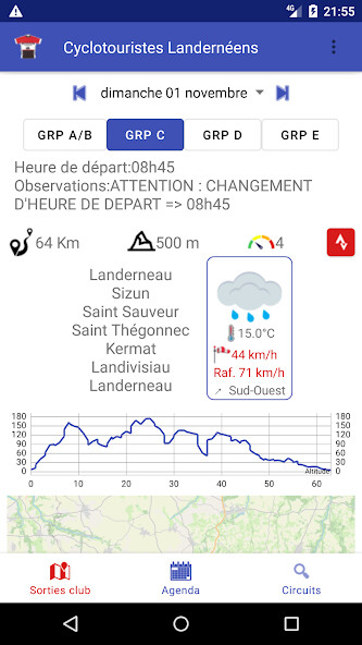 Run android online APK Cyclotouristes Landernéens from MyAndroid or emulate Cyclotouristes Landernéens using MyAndroid