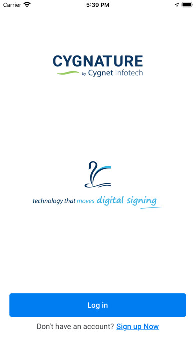 Emulate iPhone app Cygnature eSign using MyAndroid