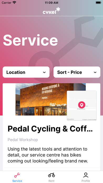 Emulate iPhone app cykel using MyAndroid
