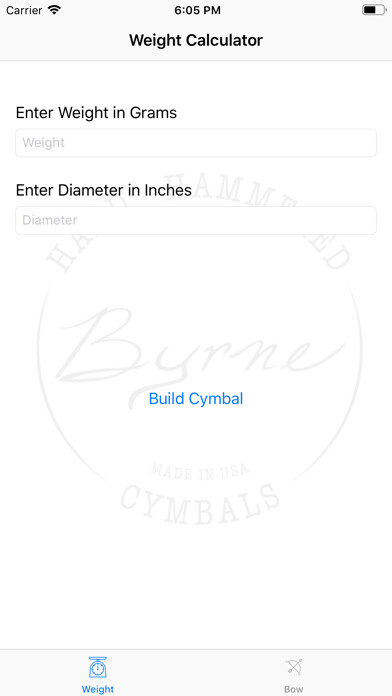 Emulate iPhone app Cymbal Builder using MyAndroid Emulate iPhone app Cymbal Builder using MyAndroid