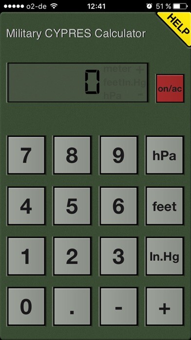 Emulate iPhone app CYPRES Military Calculator App using MyAndroid Emulate iPhone app CYPRES Military Calculator App using MyAndroid