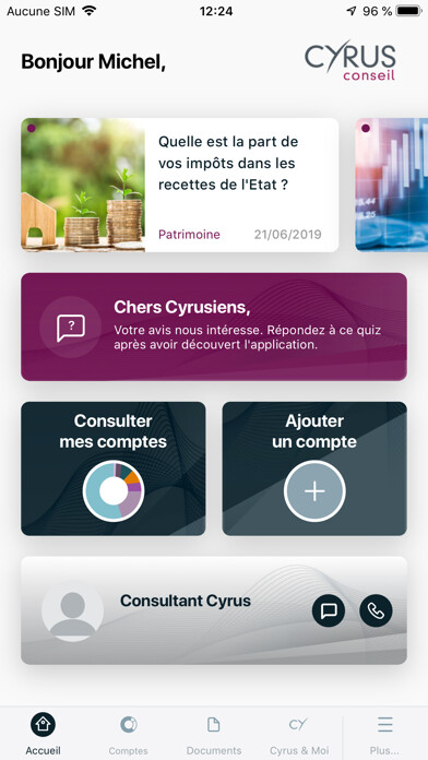Run android online APK Cyrus from MyAndroid or emulate Cyrus using MyAndroid