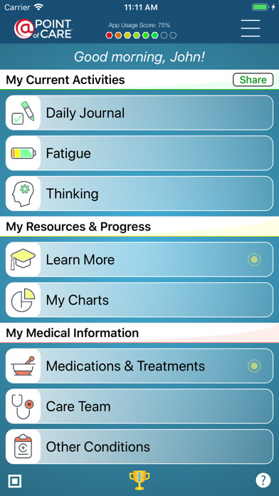 Emulate iPhone app Cystic Fibrosis Manager using MyAndroid Emulate iPhone app Cystic Fibrosis Manager using MyAndroid