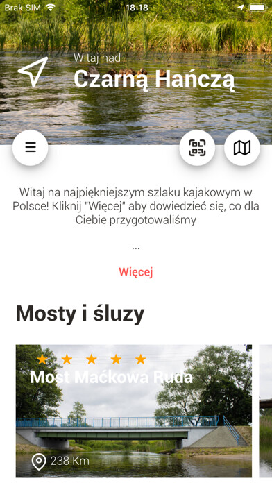 Emulate iPhone app Czarna Hańcza using MyAndroid Emulate iPhone app Czarna Hańcza using MyAndroid