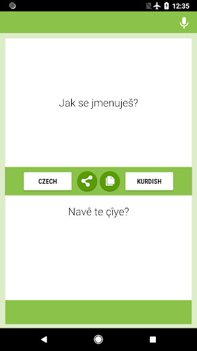 Run android online APK Czech-Kurdish Translator from MyAndroid or emulate Czech-Kurdish Translator using MyAndroid