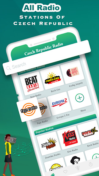 Run android online APK Czech Republic Radio : FM Czechia Radio Player from MyAndroid or emulate Czech Republic Radio : FM Czechia Radio Player using MyAndroid
