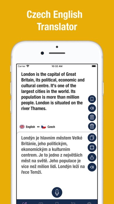 Emulate iPhone app Czech to English Translator using MyAndroid Emulate iPhone app Czech to English Translator using MyAndroid