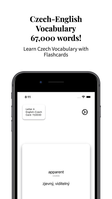 Emulate iPhone app Czech Vocabulary using MyAndroid Emulate iPhone app Czech Vocabulary using MyAndroid