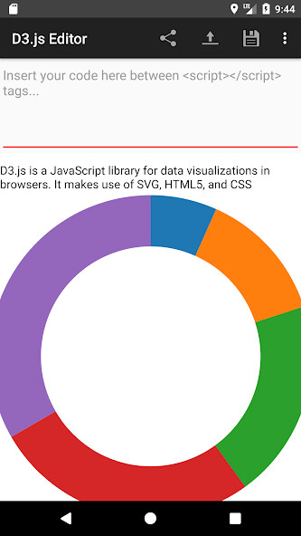 Run android online APK D3.js Editor Javascript - D3 Library  Tutorials from MyAndroid or emulate D3.js Editor Javascript - D3 Library  Tutorials using MyAndroid