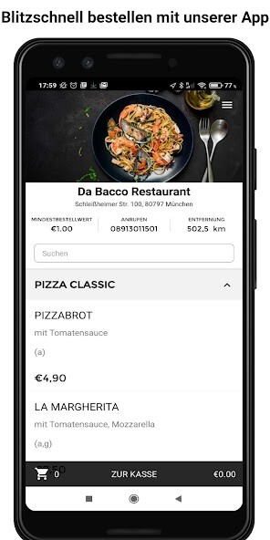 Run android online APK Da Bacco Restaurant from MyAndroid or emulate Da Bacco Restaurant using MyAndroid Run android online APK Da Bacco Restaurant from MyAndroid or emulate Da Bacco Restaurant using MyAndroid
