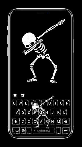 Run android online APK Dabbing Skull Keyboard Background from MyAndroid or emulate Dabbing Skull Keyboard Background using MyAndroid