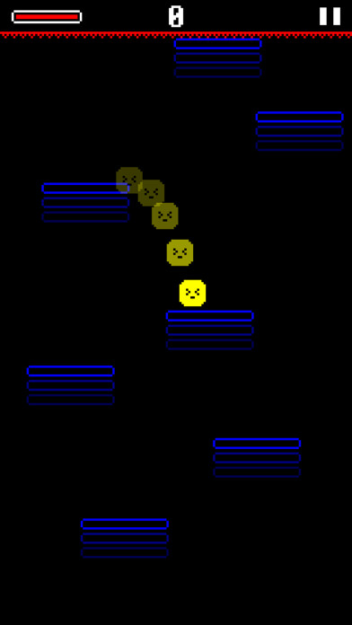 Emulate iPhone app Dac Fall Pixel jump down on series of platform to underground using MyAndroid Emulate iPhone app Dac Fall Pixel jump down on series of platform to underground using MyAndroid