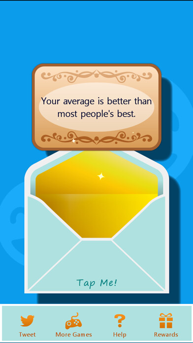 Emulate iPhone app Da Daily Compliment using MyAndroid
