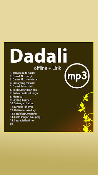 Run android online APK Dadali Lagu Offline Lirik from MyAndroid or emulate Dadali Lagu Offline Lirik using MyAndroid Run android online APK Dadali Lagu Offline Lirik from MyAndroid or emulate Dadali Lagu Offline Lirik using MyAndroid