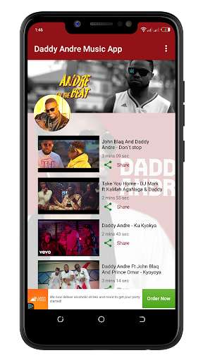 Run android online APK Daddy Andre Music App - Andre on the Beat. from MyAndroid or emulate Daddy Andre Music App - Andre on the Beat. using MyAndroid