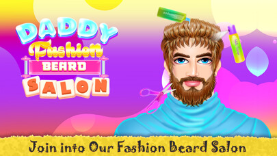 Emulate iPhone app Daddy Fashion Beard Salon using MyAndroid