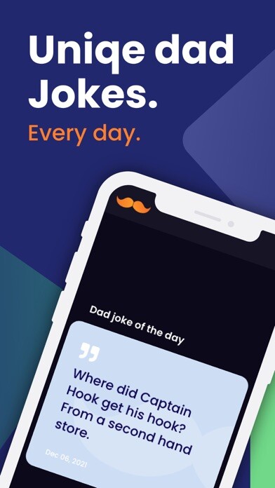 Emulate iPhone app Dad Joke Daily using MyAndroid