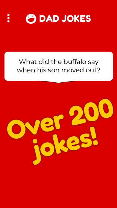 Emulate iPhone app Dad Jokes: The Best Puns using MyAndroid