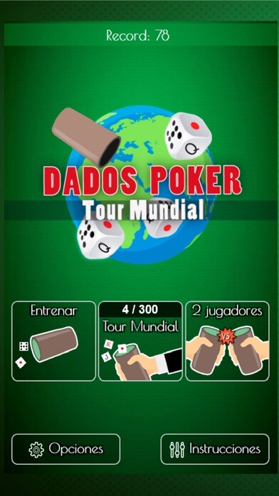 Emulate iPhone app Dados Poker Tour Mundial using MyAndroid Emulate iPhone app Dados Poker Tour Mundial using MyAndroid