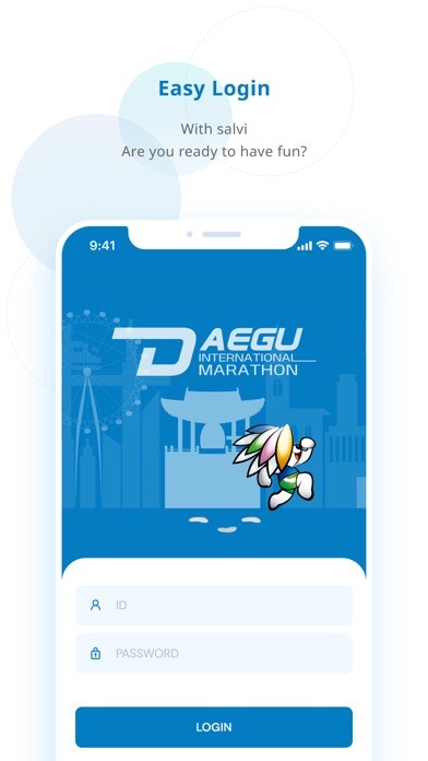 Emulate iPhone app Daegu International Marathon using MyAndroid Emulate iPhone app Daegu International Marathon using MyAndroid