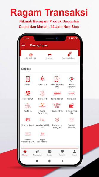 Emulate Android APK DaengPulsa - Agen Pulsa Kuota PLN PPOB Termurah Emulate Android APK DaengPulsa - Agen Pulsa Kuota PLN PPOB Termurah