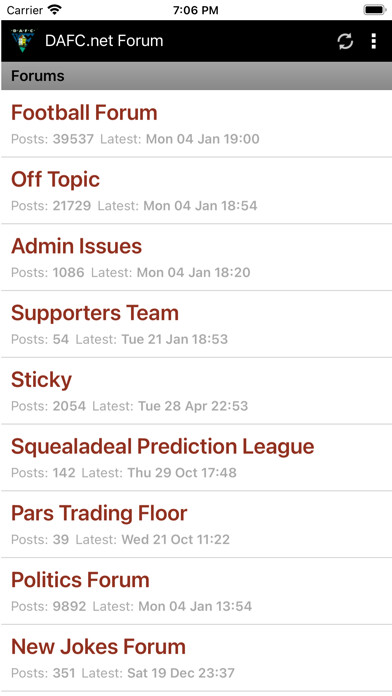 Emulate iPhone app DAFC.Net Forum 2 using MyAndroid Emulate iPhone app DAFC.Net Forum 2 using MyAndroid