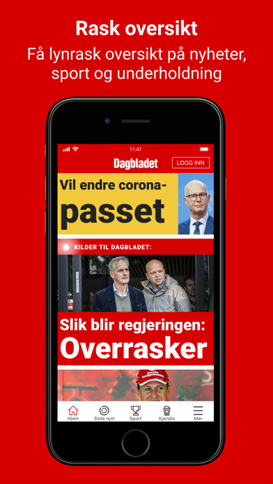 Emulate iPhone app Dagbladet Nyheter using MyAndroid Emulate iPhone app Dagbladet Nyheter using MyAndroid