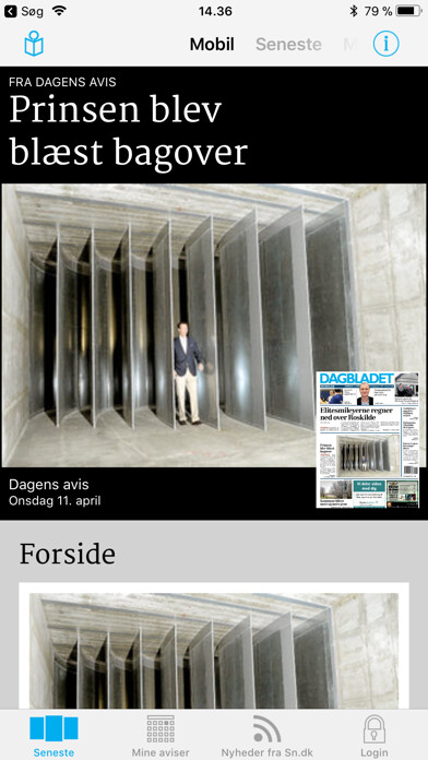 Emulate iPhone app DAGBLADET using MyAndroid Emulate iPhone app DAGBLADET using MyAndroid