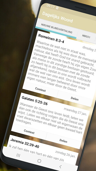 Run android online APK Dagelijks Woord from MyAndroid or emulate Dagelijks Woord using MyAndroid
