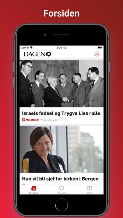 Emulate iPhone app Dagen Nyhetsapp using MyAndroid Emulate iPhone app Dagen Nyhetsapp using MyAndroid