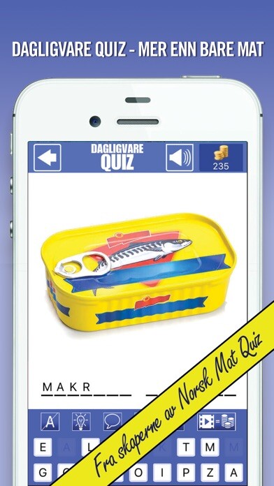 Emulate iPhone app DagligvareQuiz: Norsk Mat og Dagligvarer using MyAndroid Emulate iPhone app DagligvareQuiz: Norsk Mat og Dagligvarer using MyAndroid