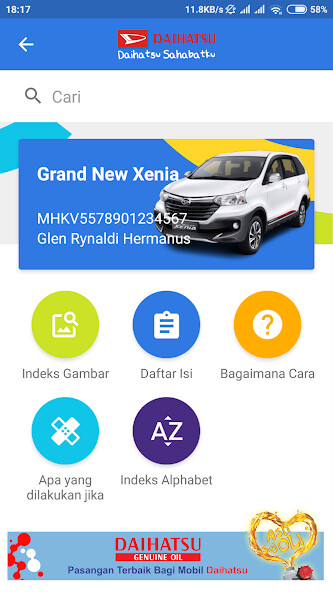 Run android online APK Daihatsu Owners Manual from MyAndroid or emulate Daihatsu Owners Manual using MyAndroid