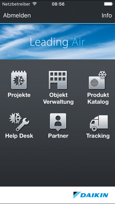 Emulate iPhone app DAIKIN to go using MyAndroid