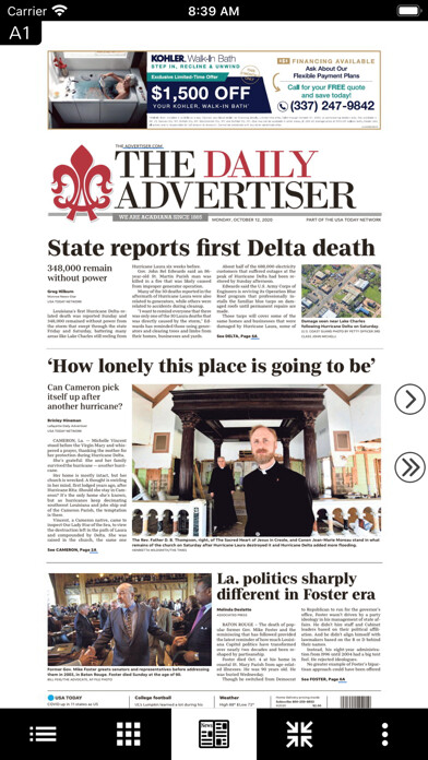 Emulate iPhone app Daily Advertiser eEdition using MyAndroid Emulate iPhone app Daily Advertiser eEdition using MyAndroid