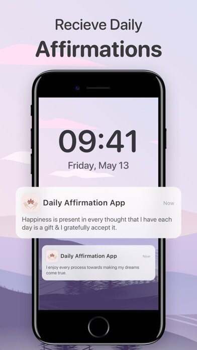 Emulate iPhone app Daily Affirmations App: I Am using MyAndroid Emulate iPhone app Daily Affirmations App: I Am using MyAndroid