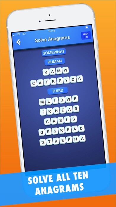 Emulate iPhone app Daily Anagram Challenge using MyAndroid Emulate iPhone app Daily Anagram Challenge using MyAndroid