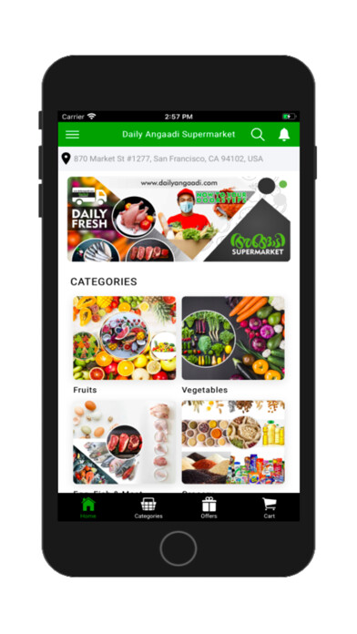 Emulate iPhone app Daily Angaadi using MyAndroid Emulate iPhone app Daily Angaadi using MyAndroid