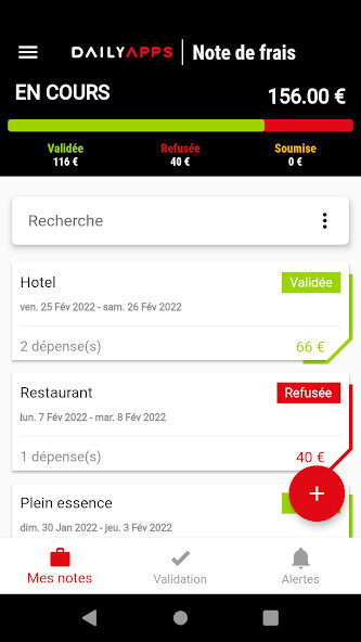 Run android online APK DAILYAPPS Note de frais from MyAndroid or emulate DAILYAPPS Note de frais using MyAndroid
