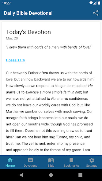 Run android online APK Daily Bible Devotional from MyAndroid or emulate Daily Bible Devotional using MyAndroid