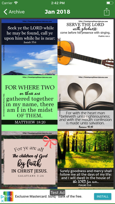Emulate iPhone app Daily Bible Verses -King James using MyAndroid Emulate iPhone app Daily Bible Verses -King James using MyAndroid