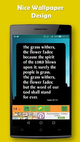 Run android online APK Daily Bible Verses - Wallpaper from MyAndroid or emulate Daily Bible Verses - Wallpaper using MyAndroid