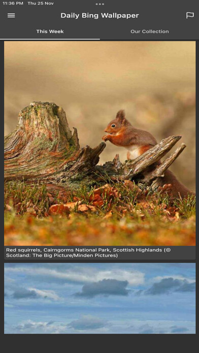 Emulate Android APK Daily Bing Wallpaper