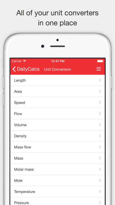 Emulate iPhone app DailyCalcs - Science calculator to simplify everyday tasks in the lab using MyAndroid