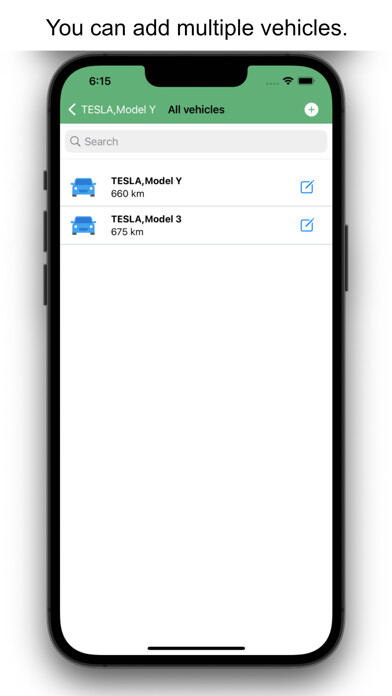 Emulate iPhone app Daily Car Expense-Electric Car using MyAndroid Emulate iPhone app Daily Car Expense-Electric Car using MyAndroid