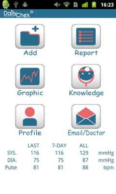 Emulate Android APK DailyChek Cardio Health Free