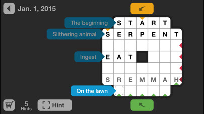 Emulate iPhone app Daily Crosswords using MyAndroid Emulate iPhone app Daily Crosswords using MyAndroid