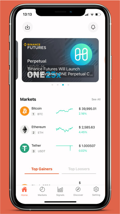 Emulate iPhone app Daily Crypto Signals using MyAndroid Emulate iPhone app Daily Crypto Signals using MyAndroid