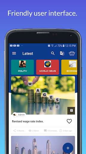 Run android online APK Daily current affairs and News from MyAndroid or emulate Daily current affairs and News using MyAndroid