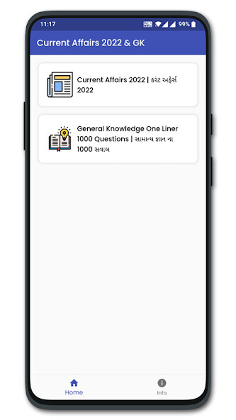 Run android online APK Daily Current Affairs Gujarati from MyAndroid or emulate Daily Current Affairs Gujarati using MyAndroid