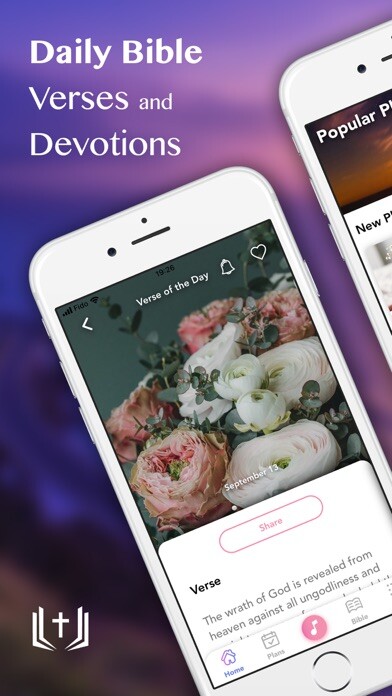 Emulate iPhone app Daily Devotional For Women App using MyAndroid